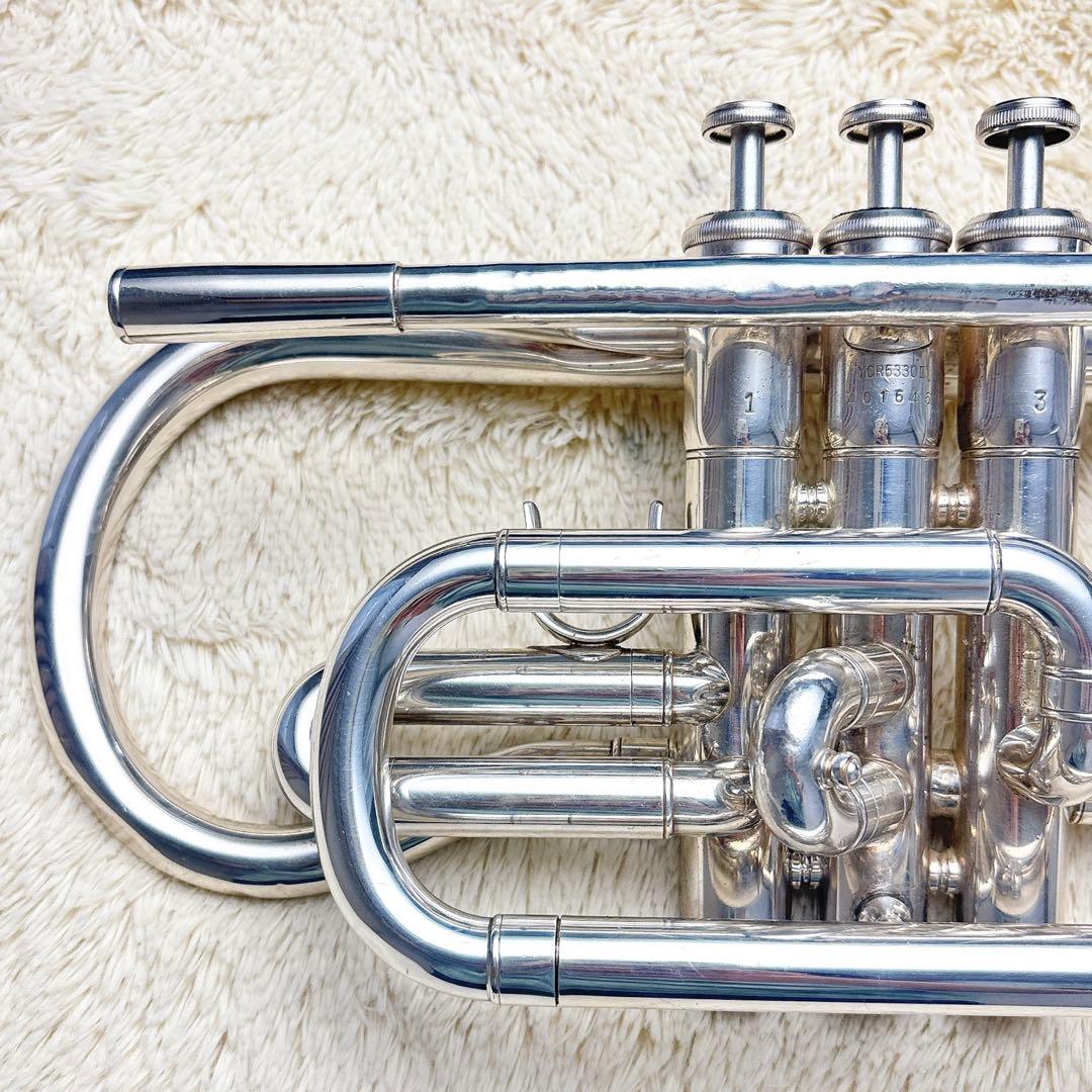 YAMAHA ヤマハ YCR6330Ⅱ コルネット B♭ マウスピース付き - メルカリ