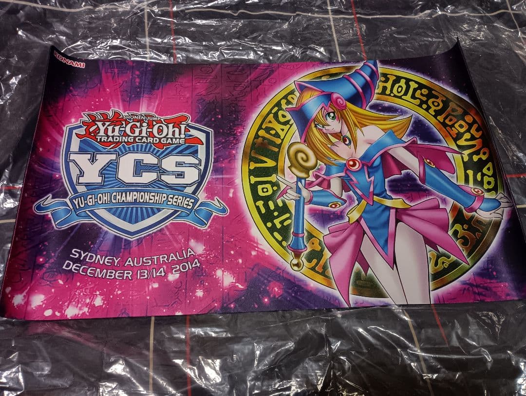 遊戯王引退品 プレイマット ブラックマジシャンガール