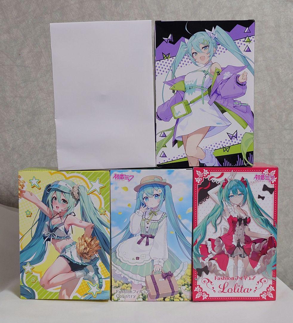 初音ミク Fashionフィギュア 5点セット