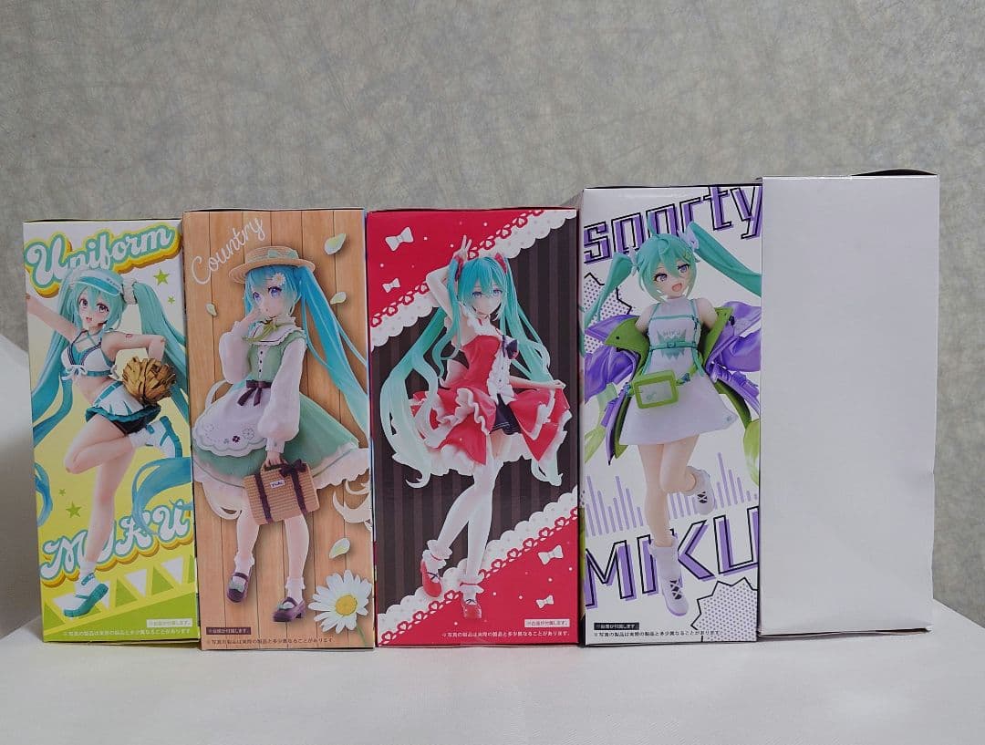 初音ミク Fashionフィギュア 5点セット