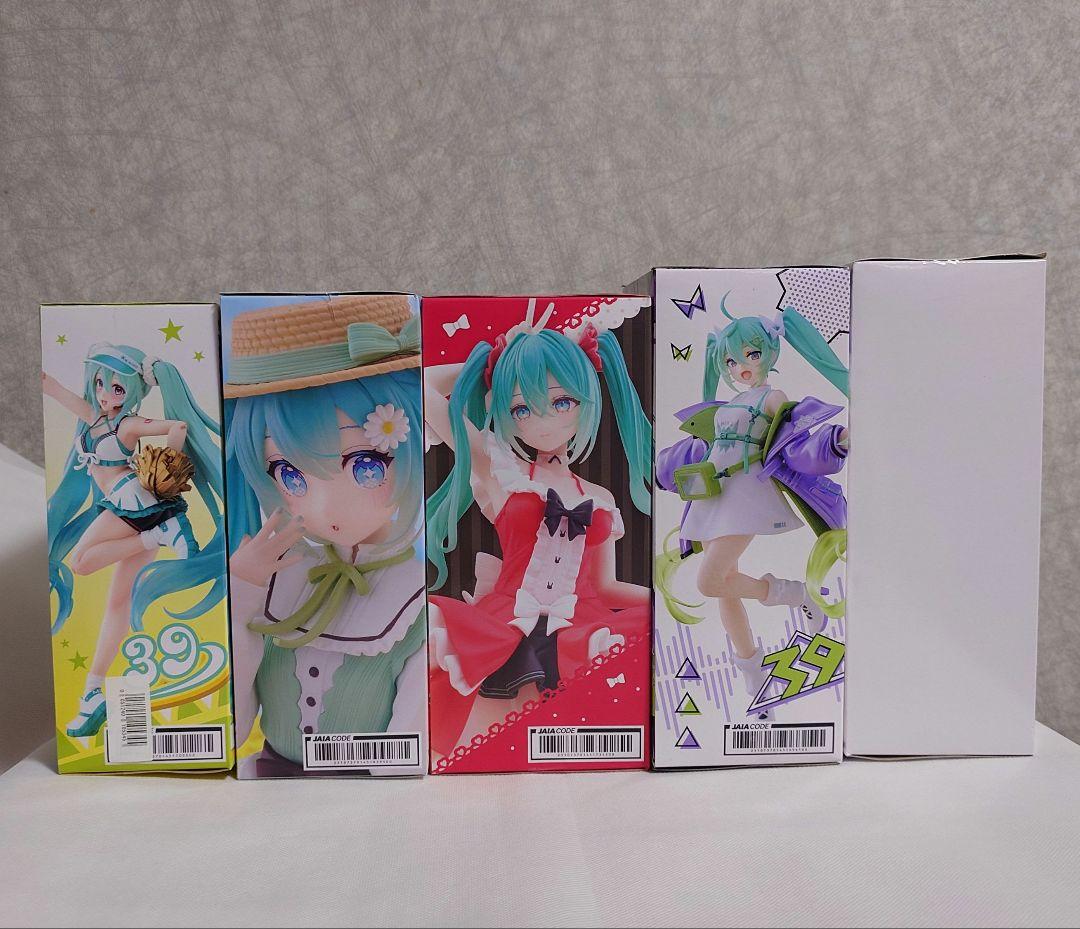 初音ミク Fashionフィギュア 5点セット