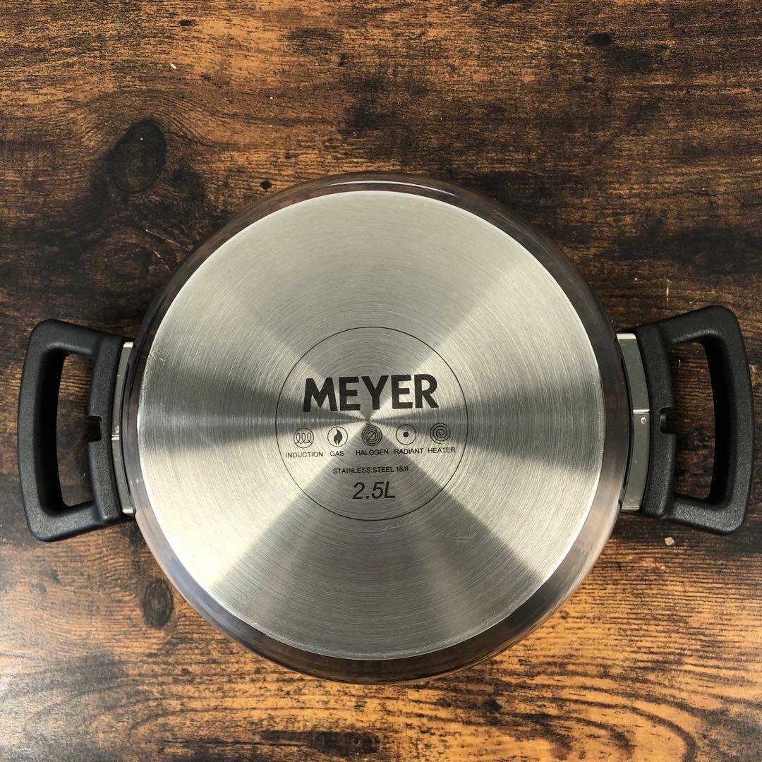 美品 MEYER マイヤー クイッカークッキング 低圧力鍋 18cm 2.5L