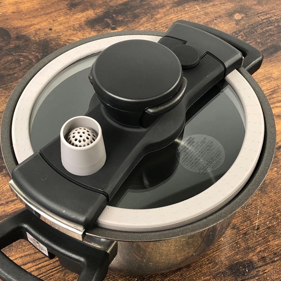 美品 MEYER マイヤー クイッカークッキング 低圧力鍋 18cm 2.5L