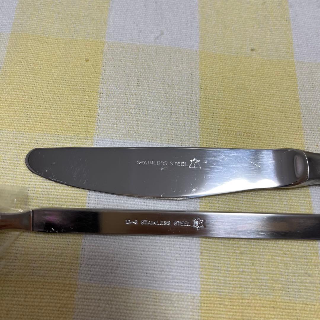 18-8 STAINLESS STEEL デザートフォーク　32本 ナイフ40本