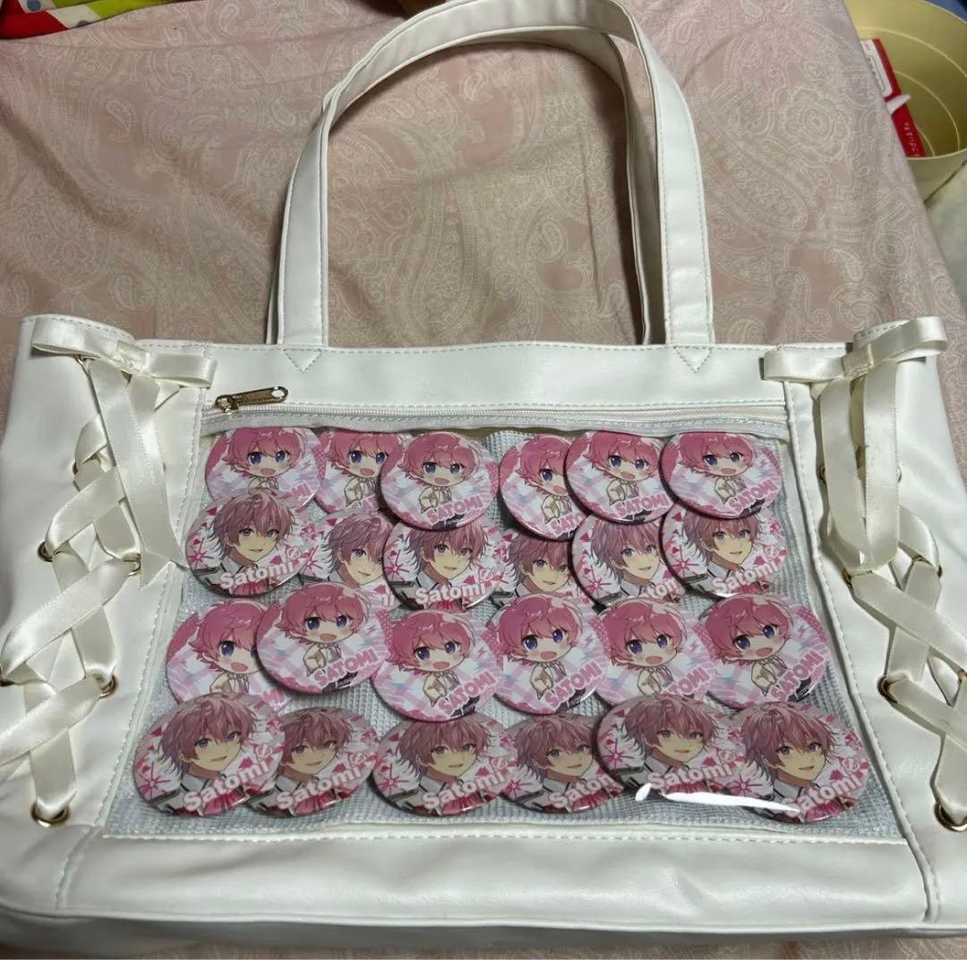 さとみくん 缶バッチ 痛バ - メルカリ