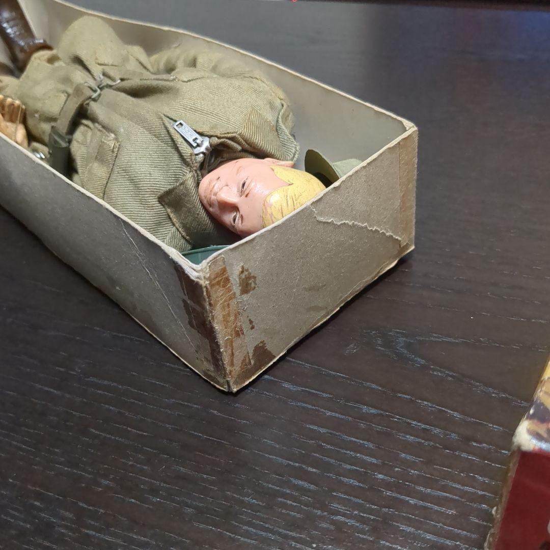 60年代　GIJOE フィールドジャケット　箱付き ハスブロ giジョー