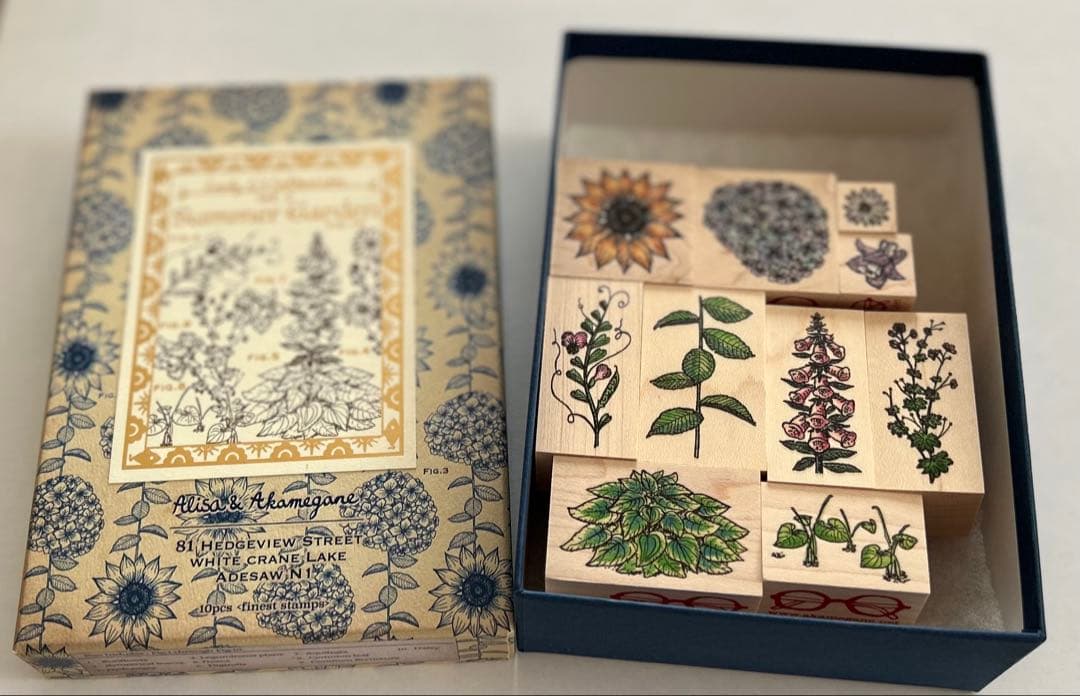 【新品・未使用】ありさ＆あかめがね Lady\"c\" 夏のお庭セット