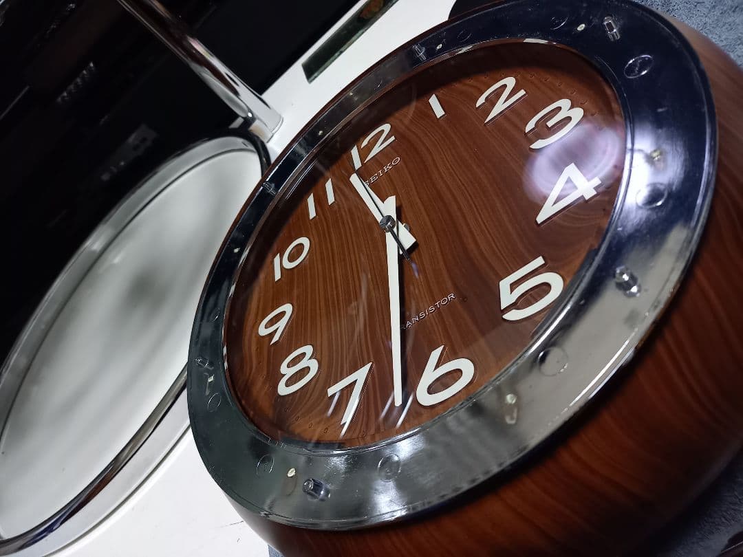 1970's　セイコー　スペースエイジ　トランジスタクロック　ミッドセンチュリー