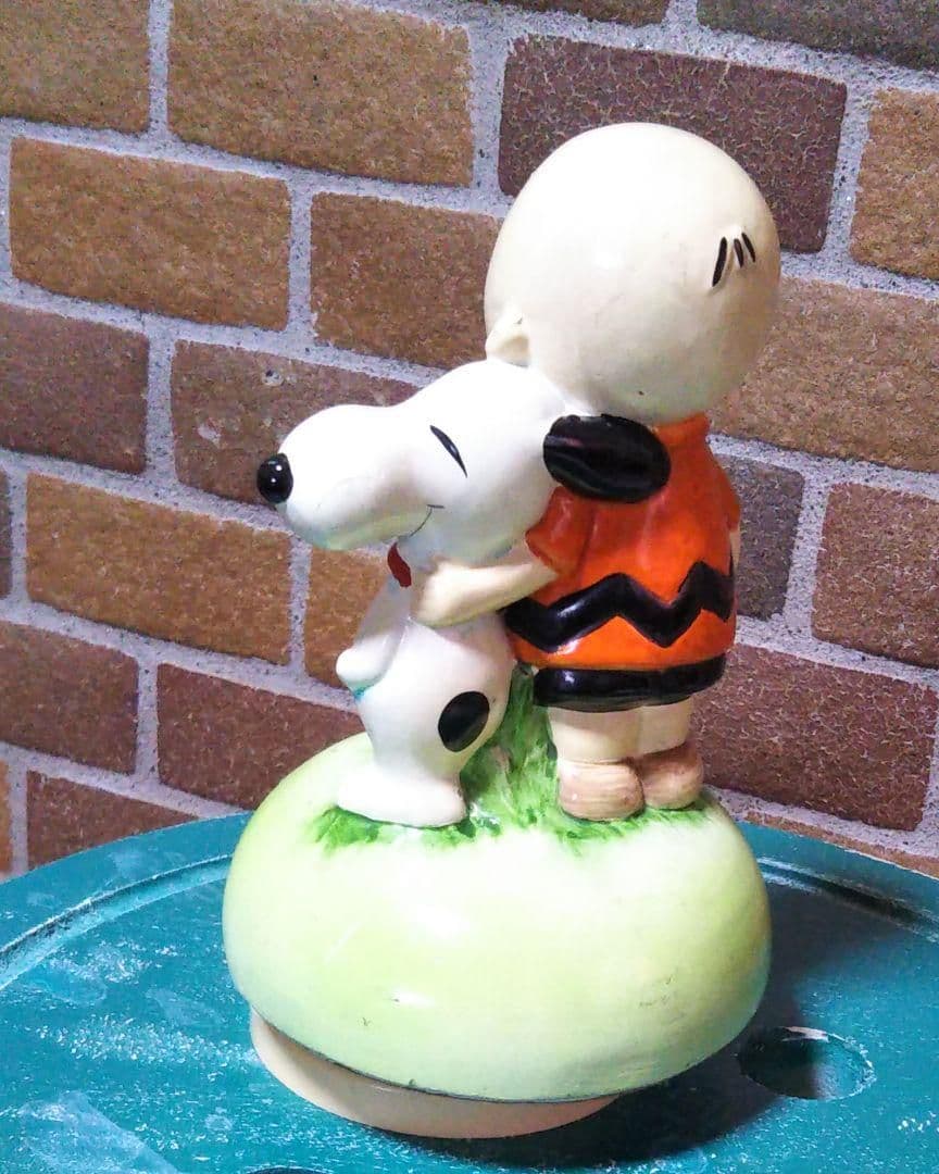 SNOOPY　スヌーピー・オルゴール・アンティーク・ヴィンテージ・掘り出し物