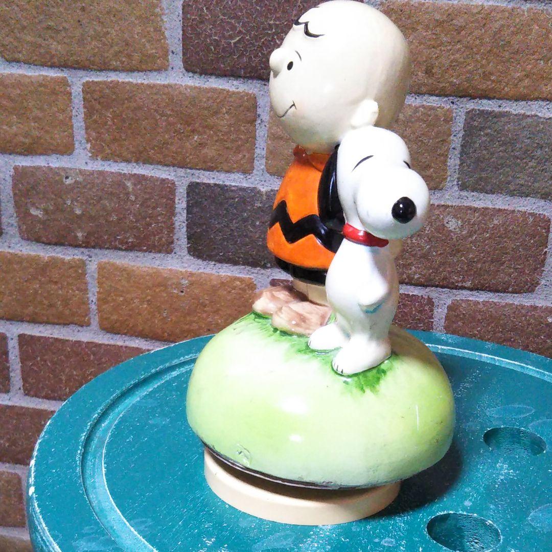 SNOOPY　スヌーピー・オルゴール・アンティーク・ヴィンテージ・掘り出し物