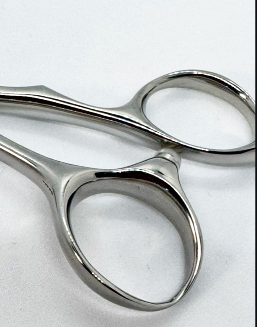 ⑤評価多数●1/4剣刃●7インチシザー●コバルト●美容●理容●鋏