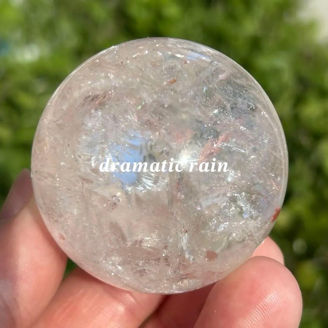 ピンククォーツ ピンクアゼツライト スフィア 天然石 置物 - メルカリ