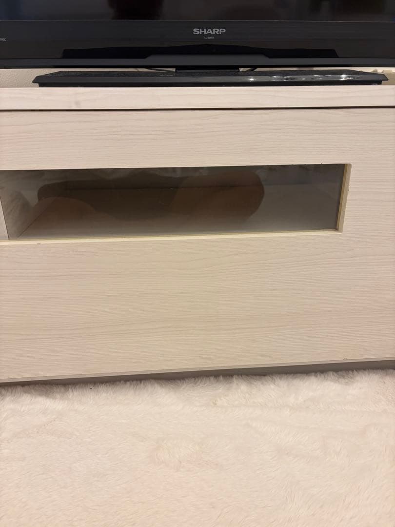 【最終価格、1月限定】Francfranc ホワイト テレビ台