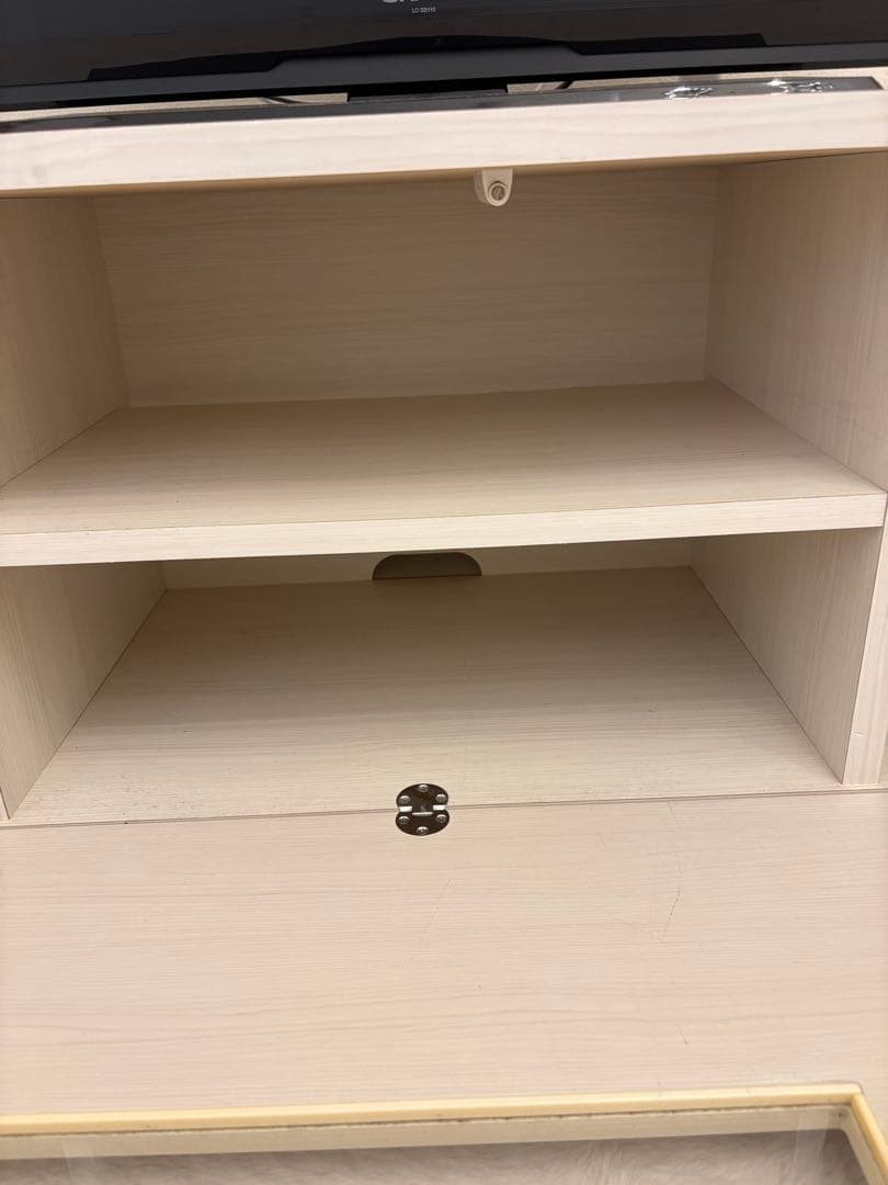 【最終価格、1月限定】Francfranc ホワイト テレビ台