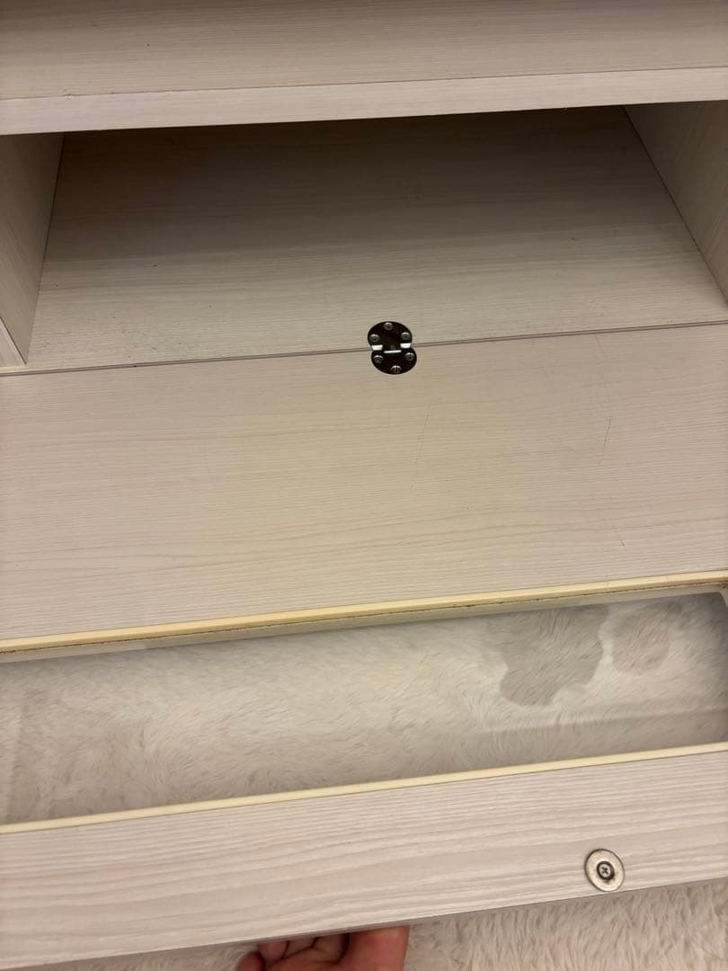 【最終価格、1月限定】Francfranc ホワイト テレビ台