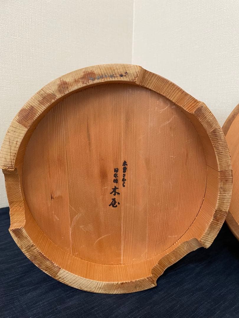 木製　おひつ　木屋　江戸びつ　8合