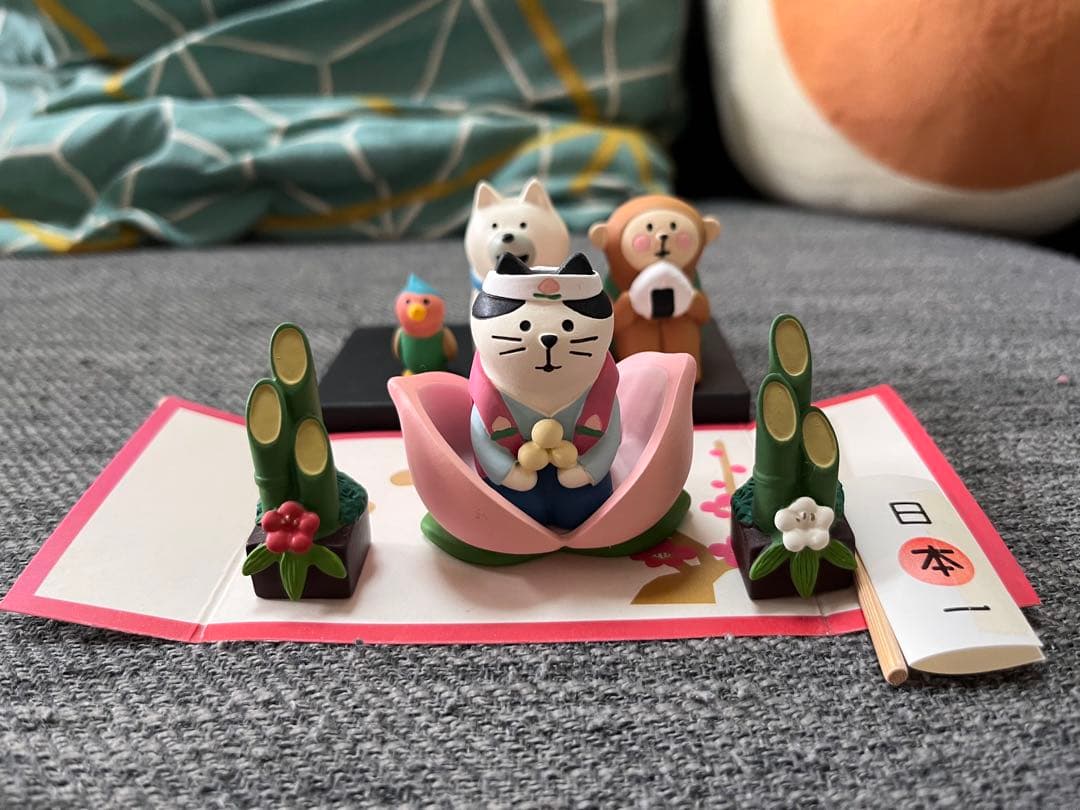 デコレ コンコンブル陶器置物セット