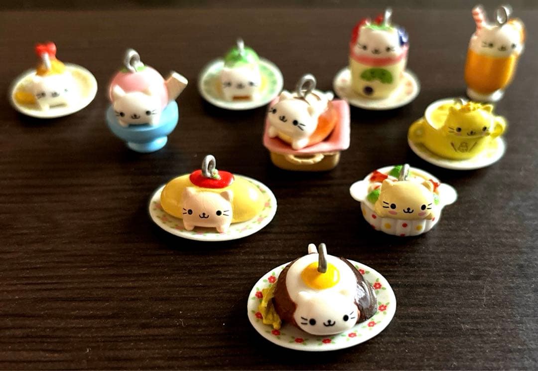 値下げ】にゃんにゃんにゃんこ にゃんこレストラン キーホルダー