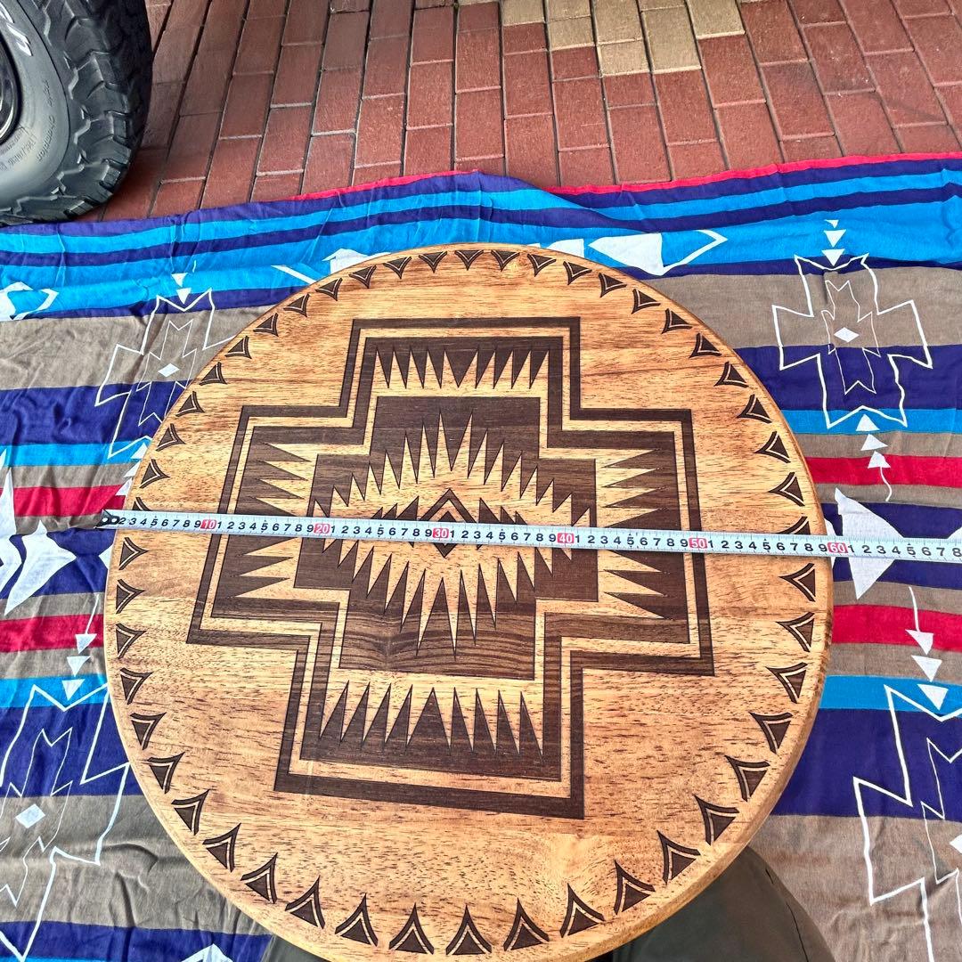 円卓　座卓　ちゃぶ台　ローテーブル　リビングテーブル　オルテガテーブル