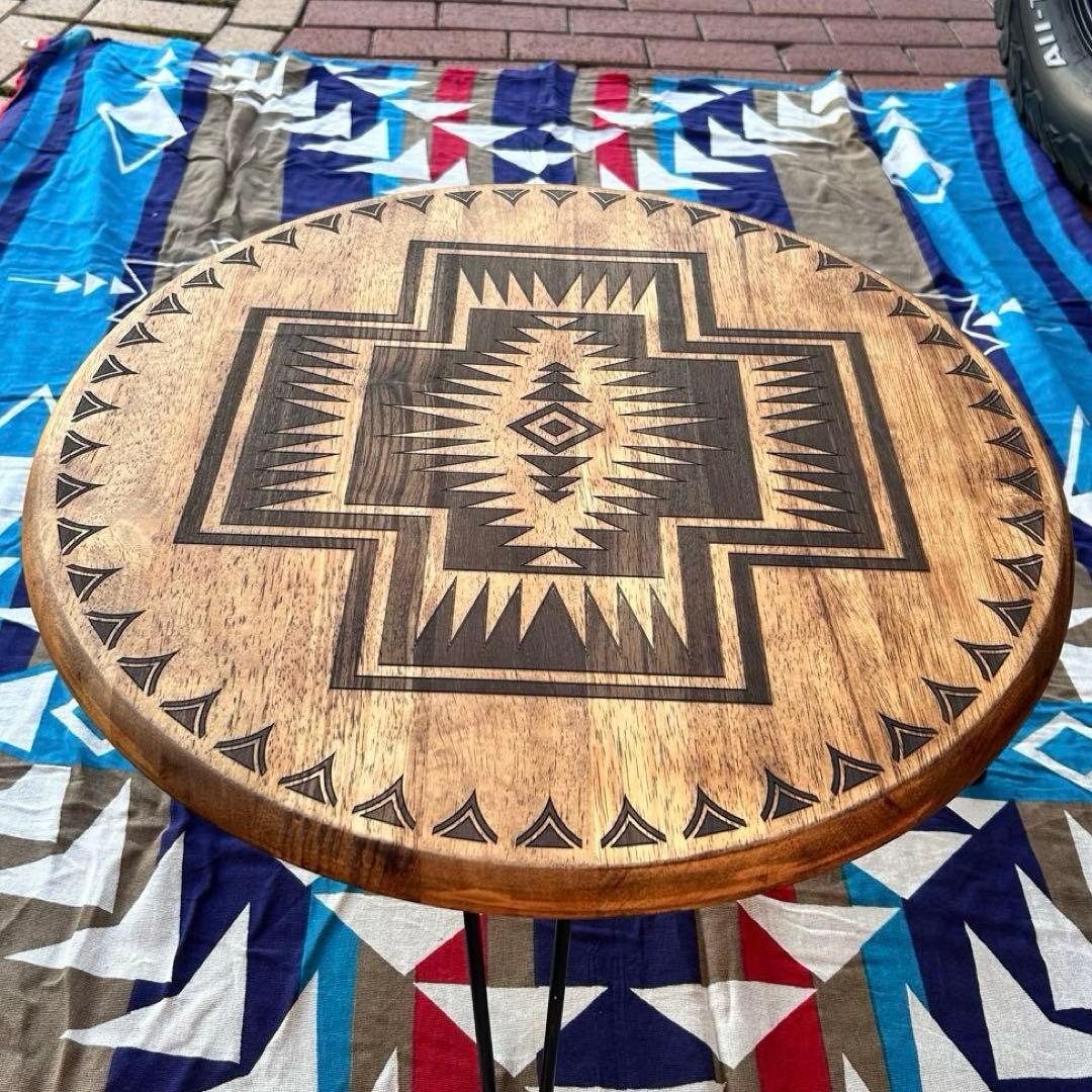 円卓　座卓　ちゃぶ台　ローテーブル　リビングテーブル　オルテガテーブル