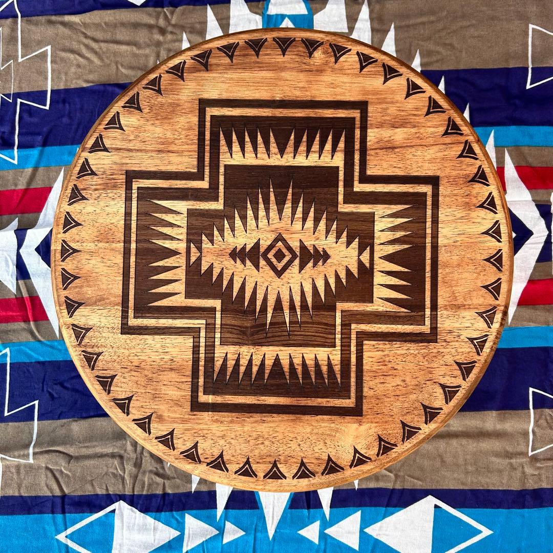 円卓　座卓　ちゃぶ台　ローテーブル　リビングテーブル　オルテガテーブル