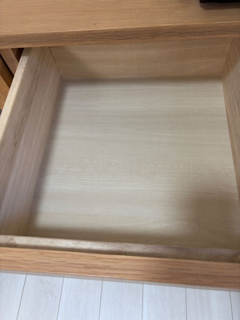 無印良品 木製キャビネット オーク 廃盤