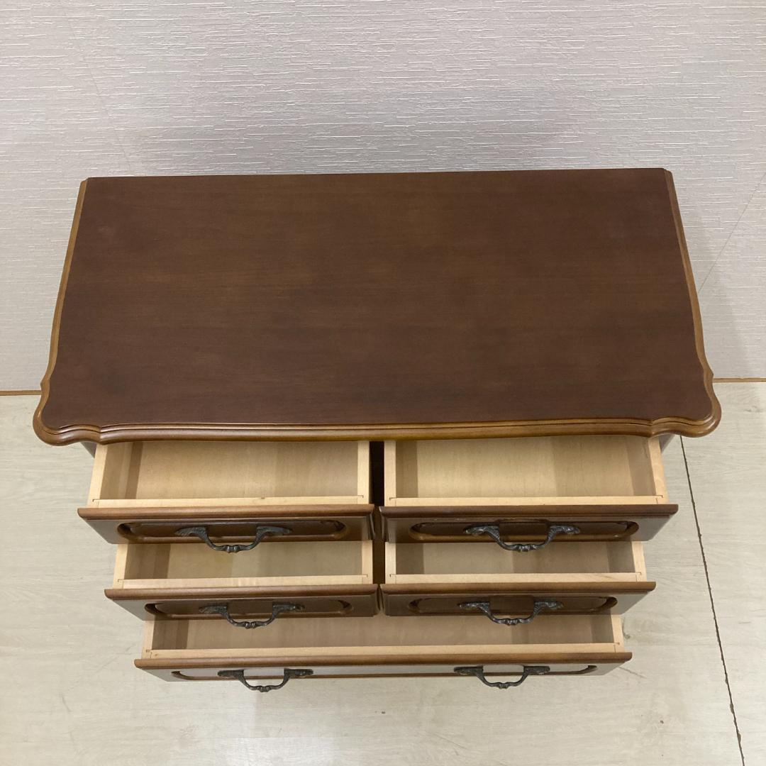 【カリモク】猫脚　チェスト　サイドボード　収納 キャビネット