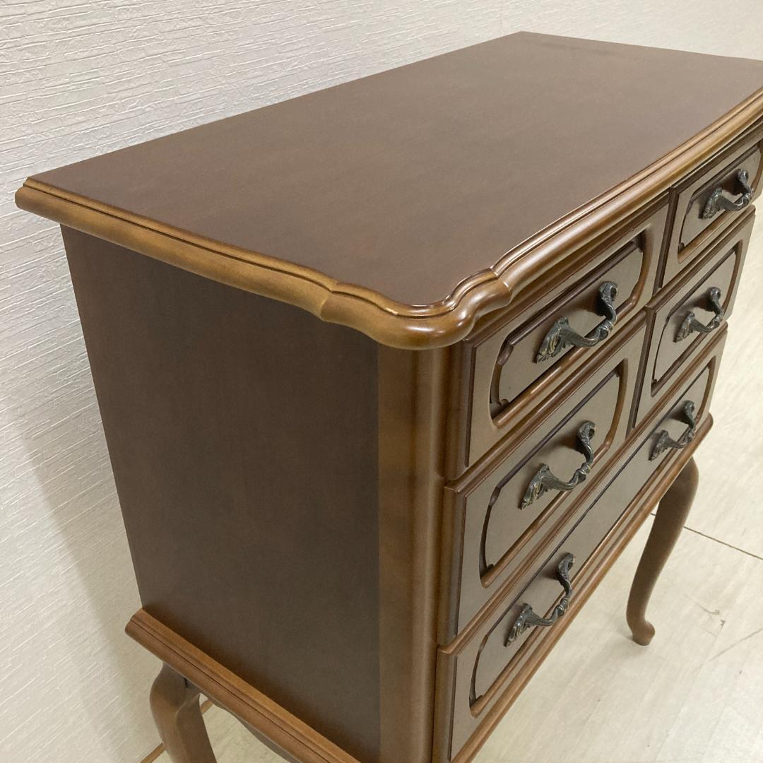 【カリモク】猫脚　チェスト　サイドボード　収納 キャビネット