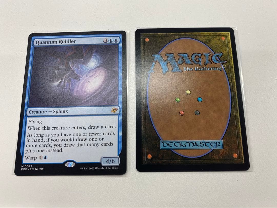 W N さま用　 MTG　量子の謎かけ屋/Quantum Riddler　2枚