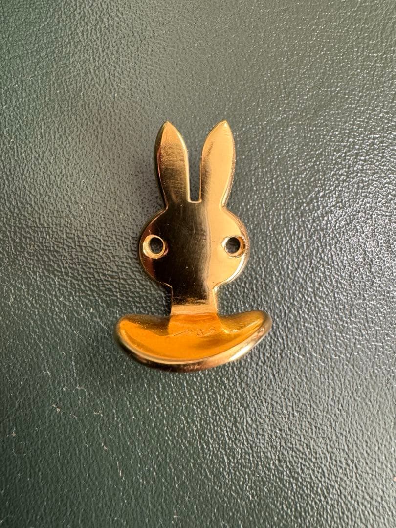 クラリネット サムレスト モモリガ うさぎフック ゴールドプレート