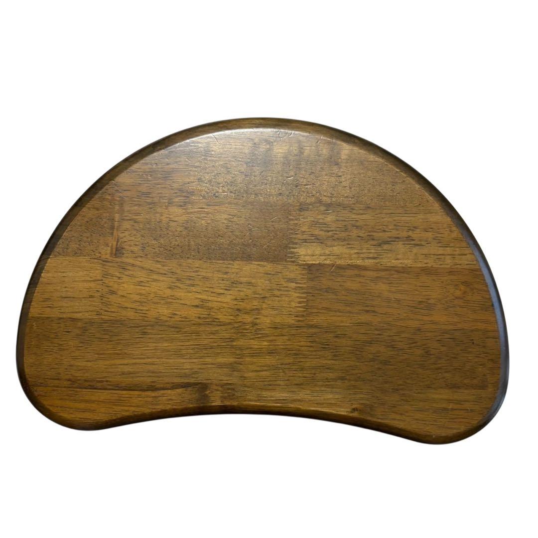 VILLAGE 天然木無垢材 ハイスツール 椅子 2セット