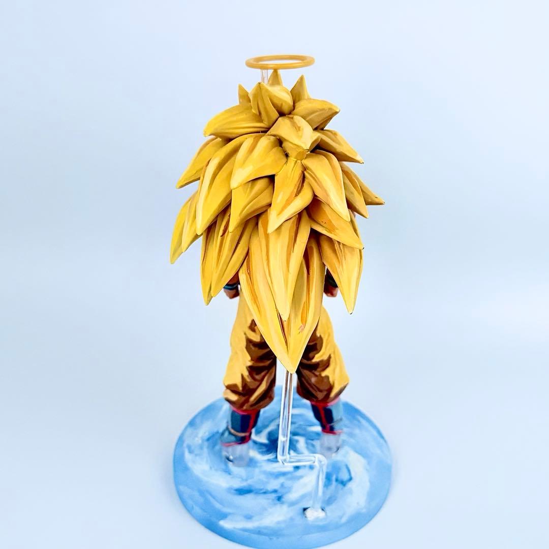 ドラゴンボール 悟空 フィギュア スーパーサイヤ人 改造 リペイント 二