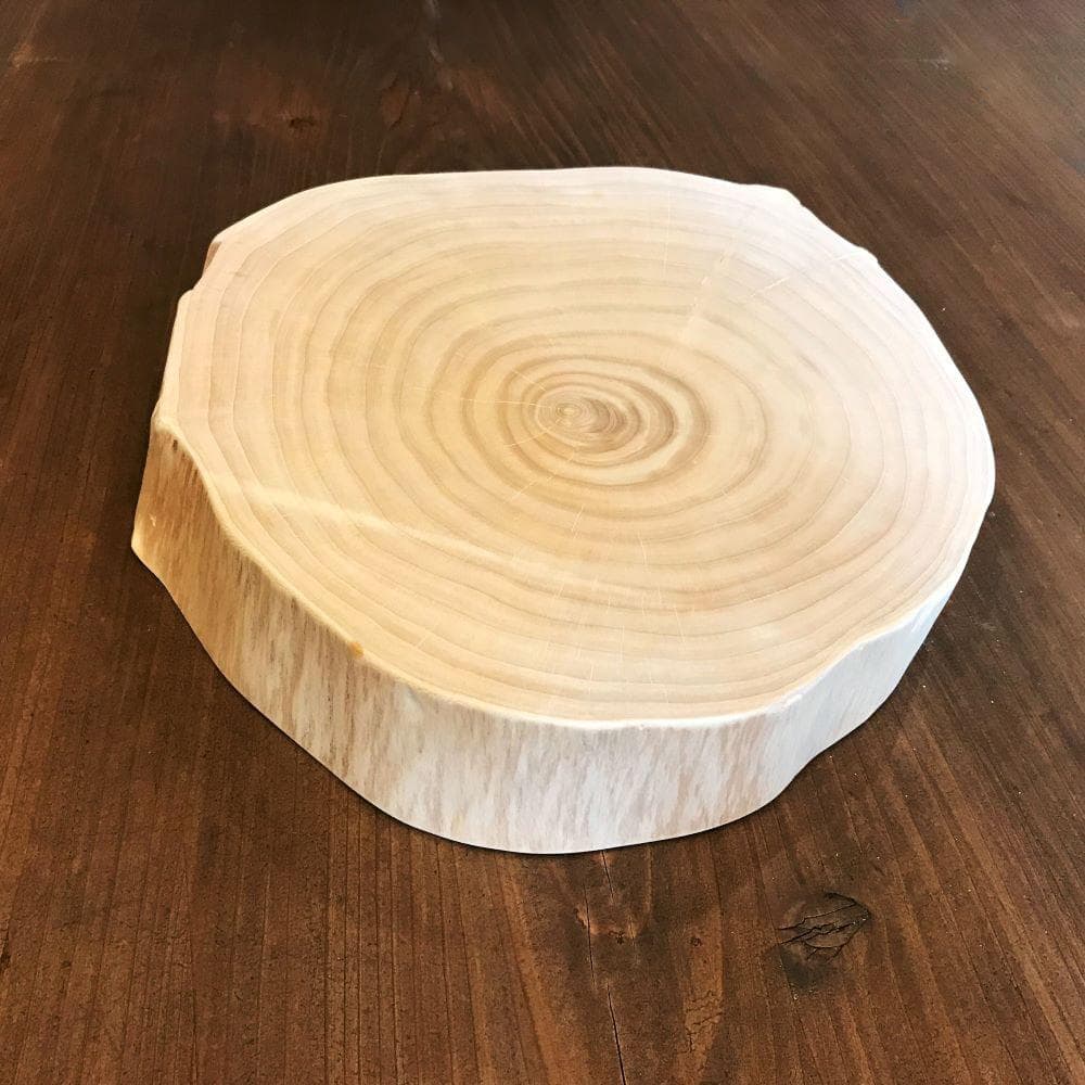 イチョウまな板 切り株から丁寧に作ってみました！プロも認める！使い