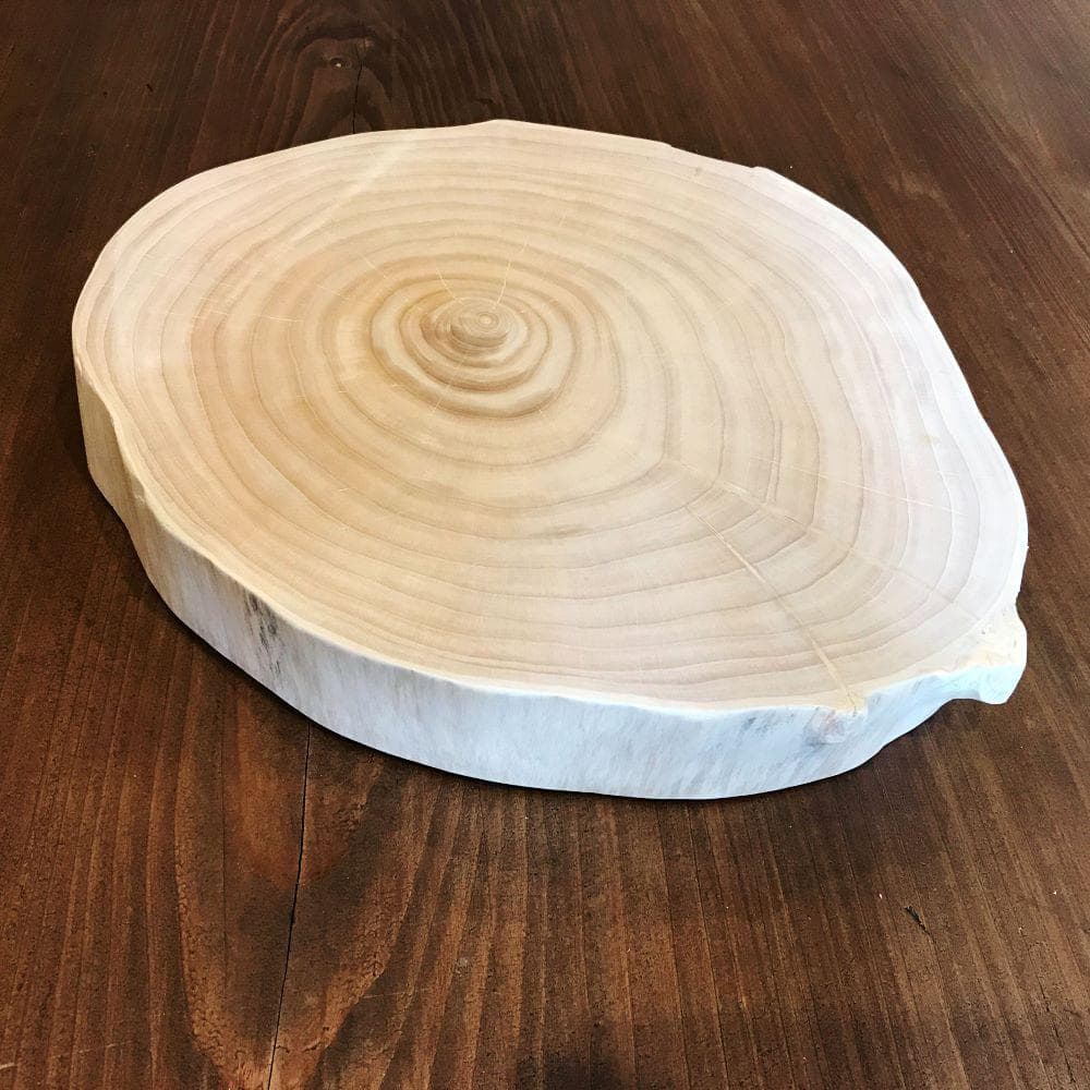 イチョウまな板 切り株から丁寧に作ってみました！プロも認める！使い