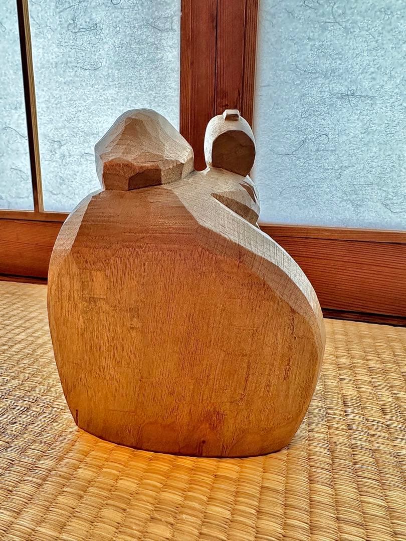 金運！ 大黒天 木彫 広葉樹 七福神 彫刻 コレクター