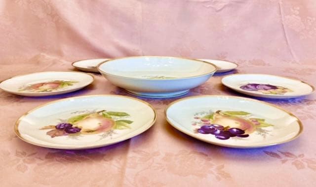 ローゼンタール フルーツ柄デザートプレート　ドイツ製