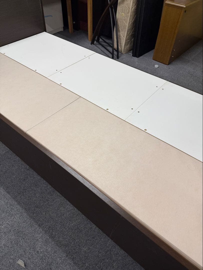 秋刀魚さま/ニトリ 収納付きベットフレーム　シングルベッド　木製ベッドフレーム