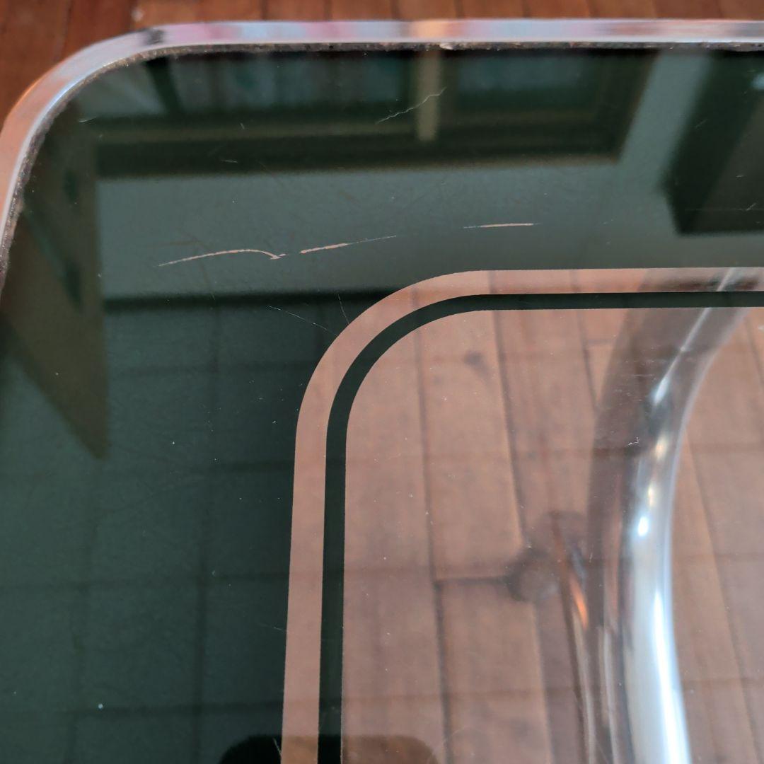 ミッドセンチュリー　ガラストップセンターテーブル