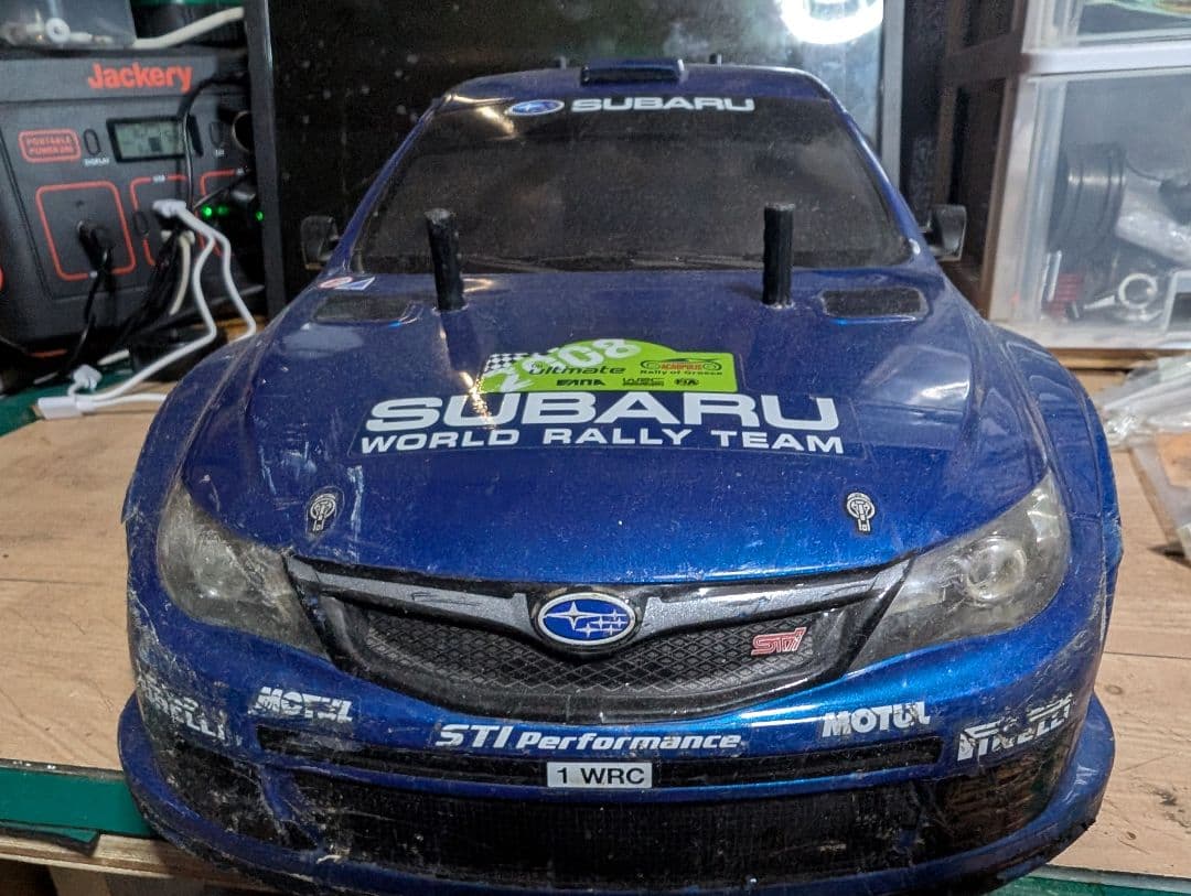 タミヤ　df03ra　インプレッサ　メカ　モーター無し