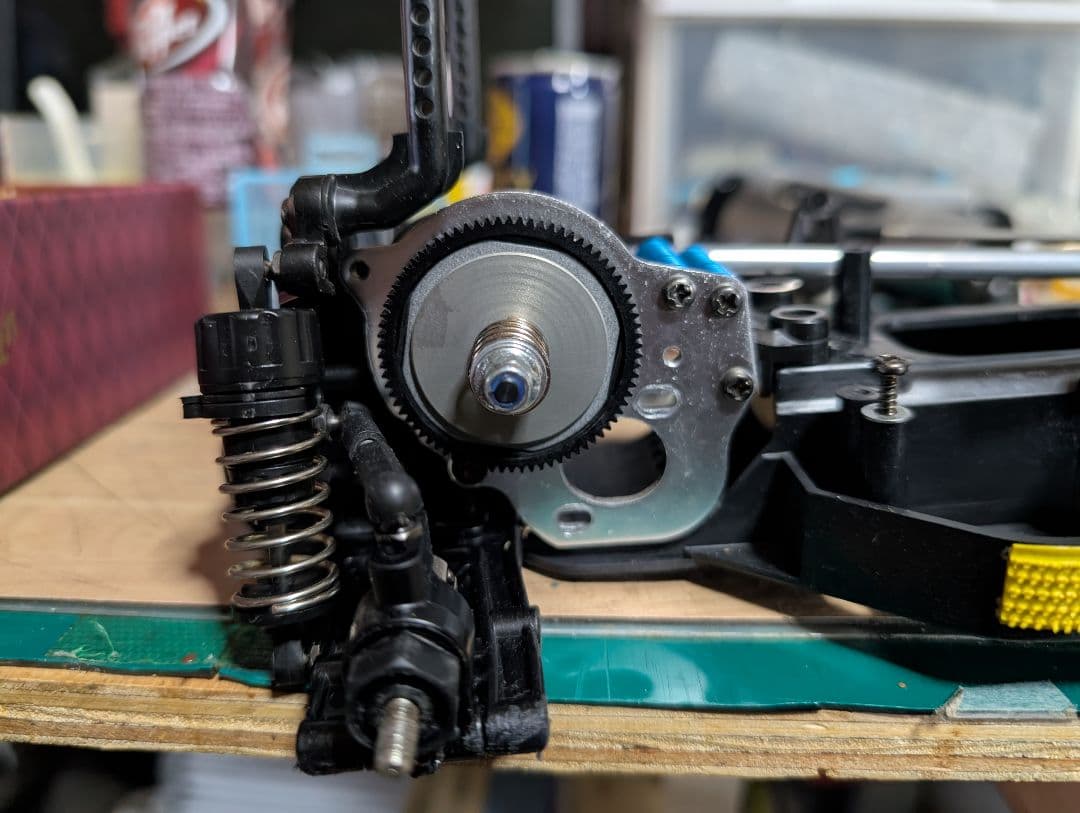 タミヤ　df03ra　インプレッサ　メカ　モーター無し