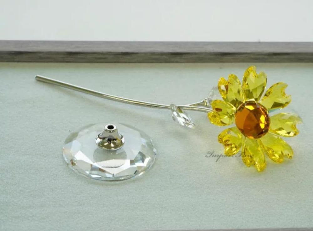 Swarovski ひまわり 置物L