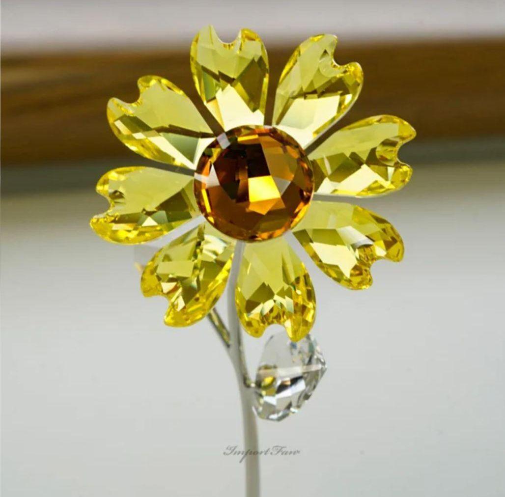 Swarovski ひまわり 置物L
