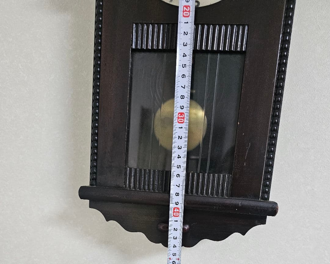 アンティーク　振り子時計　ゼンマイ式