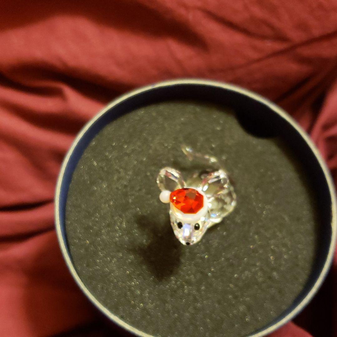 スワロフスキーネズミサンタ