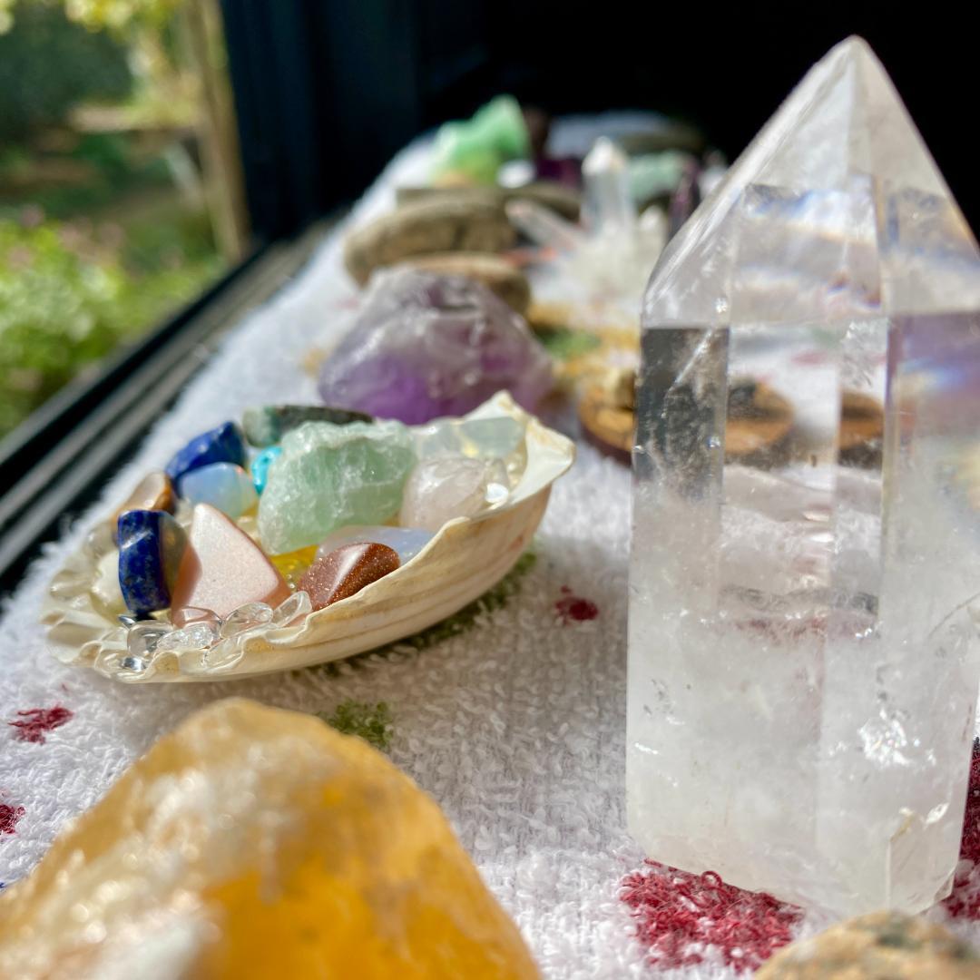 【新品】天然石ラブラドライト ペンダント オーロラ色　パワーストーン