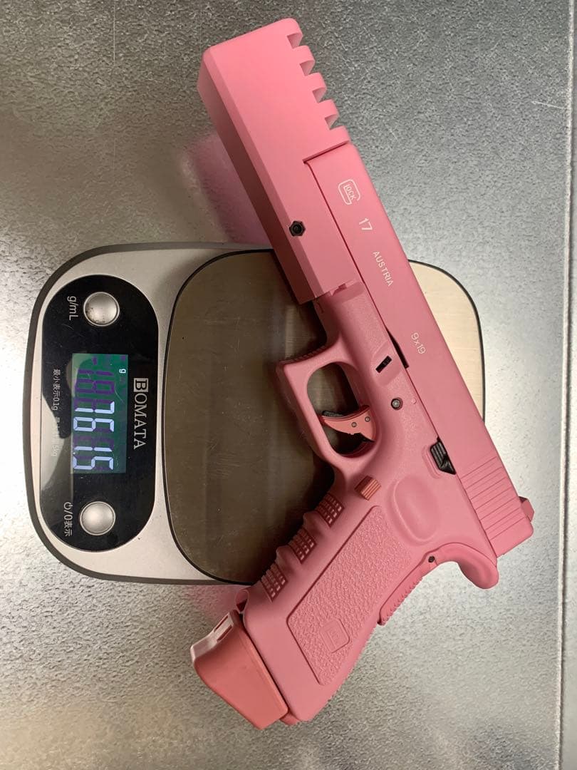 東京マルイ グロック17 ガスブローバック ピンク コンペンセイター