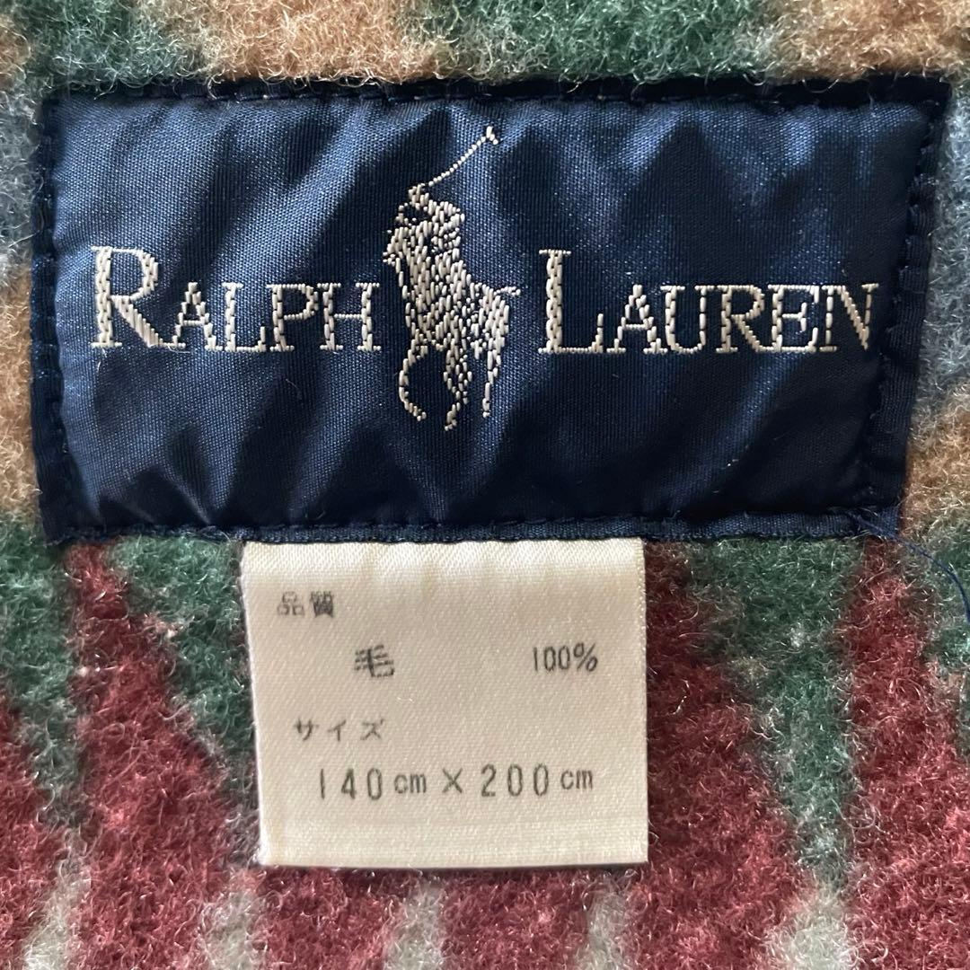 超貴重美品！ラルフローレンVtg ✳︎ナバホ✴︎ウールブランケット✴︎シングルサイズ