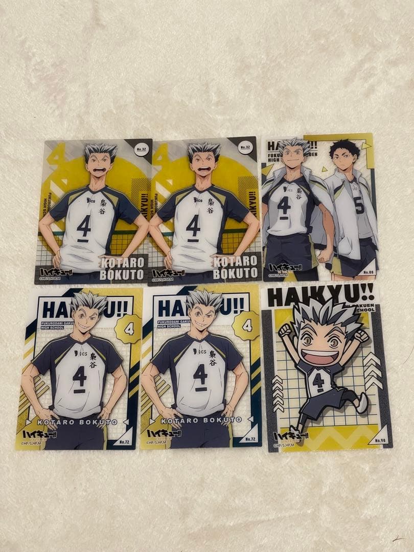 ハイキュー‼︎ 木兎光太郎 缶バッジセットとポストカード - メルカリ