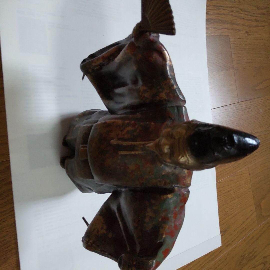 幸運のブロンズ像