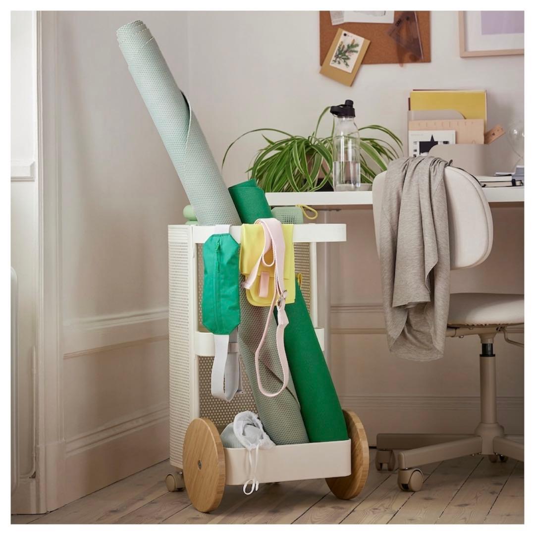 IKEA DAJLIEN(ダイリエン)収納ワゴン　ホワイト